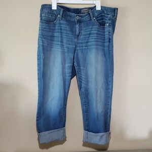 Torrid Boyfriend Straight Crop Jeans Sz 18R